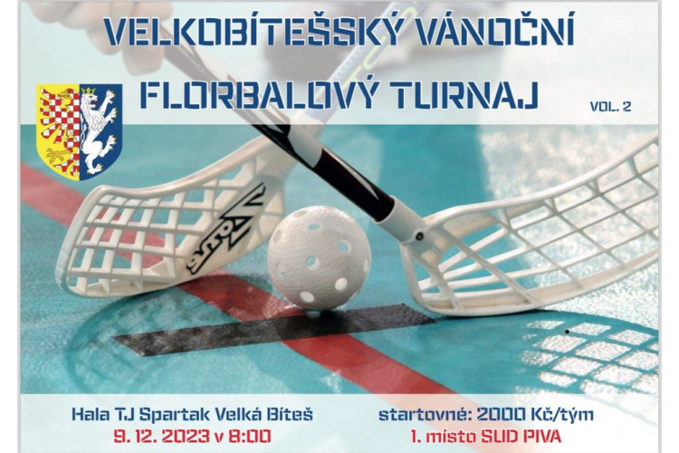 Vánoční florbalový turnaj