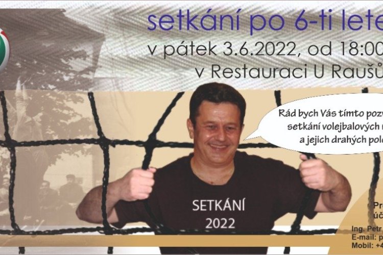 Setkání volejbalistů VB se blíží